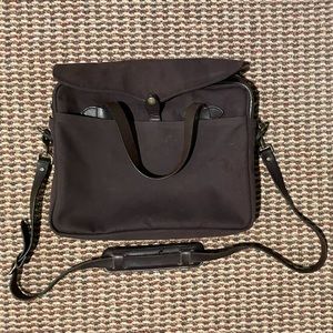 Filson rugged twill original briefcase